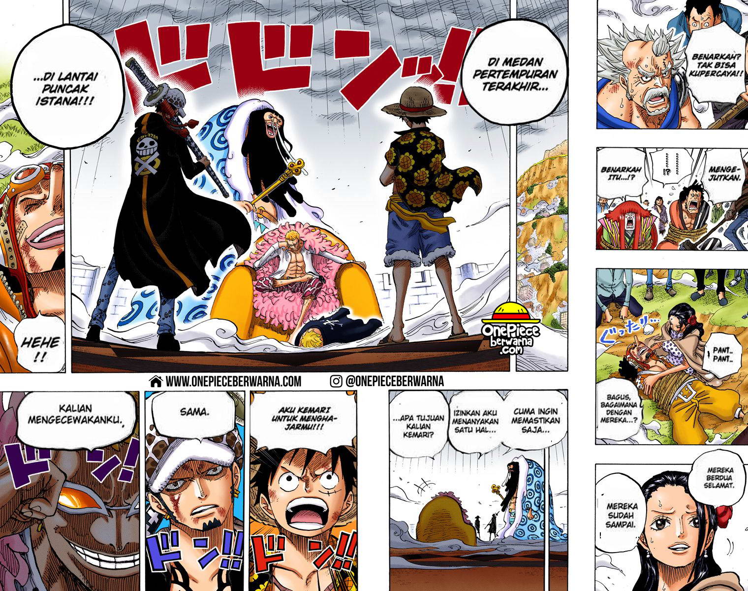One Piece Berwarna Chapter 758